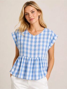 🎉5 for $45🎉 2 Hearts top blouse shirt size S